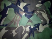 Куртка милитари Jacket U.S.Army model камуфляж Woodland. Размер XXL (лот №11)