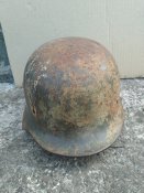 Каска СС, SS, в сохране с декалью