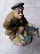 Стара Фігурка Пограничник. 3 Кг.200.