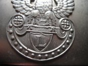 Пряжка Польша, с накладным орлом__распродажа по себестоимости