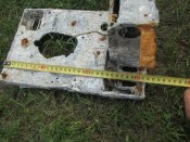 Антураж блоку передатчика танкової радіостанції Fu-5 .Sturmgeschütz IV