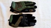 тактические перчатки mechanix полнопалые олива