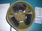 Каска ( шлем) СШ 40,новая светло-зелёный окрас заводской,редкая