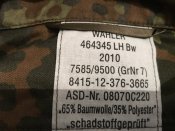 Китель ВС Германии, Flecktarn, GR 7 - новый!