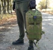 Рюкзак тактический Oxford 600D с системой M.O.L.L.E олива