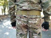 Тактический брючной ремень с фиксатором Blackhawk tactical (койот)