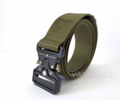 Тактический брючной ремень с пряжкой tactical (Разные цвета) черный