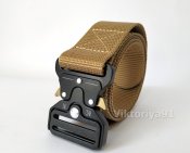 Тактический брючной ремень с пряжкой tactical (Разные цвета) черный