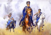Гусары в бою.