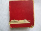 Пачка от сигарет " ATIKAH"delta.Dresden. с 1 сигаретой.
