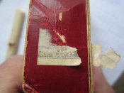 Пачка от сигарет " ATIKAH"delta.Dresden. с 1 сигаретой.