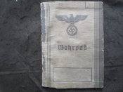 Военный билет Вермахта участника антипартизанских операций.