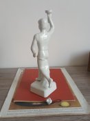 Фарфоровий факелоносец. Олимпиада 1936г. Берлин.