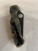 Spyderco paramilitary 2 black camo