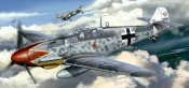 Немецкий истребитель Мессершмидт Ме-109.