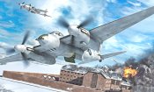Британский бомбардировщик WW2 "Москито".