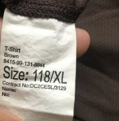 Футболка CoolMax армии Великобритании, р. 118/XL (замеры в описании)
