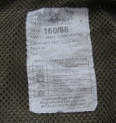 Куртка / парка камуфляж Британия Smock Kombat Windproof MTP PCS 160/88 оригинал