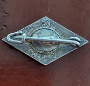 Членский знак Hitlerjugend. RZM M1/13.