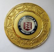 Футбол - футбольная лига = Северный Ланкашир - Шотландия - Великобритания = настольная медаль