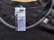 Термофутболка helly hansen, черная, размер L\Xl
