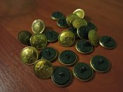 Пуговицы повседневные СА, 22мм, 40-х годов