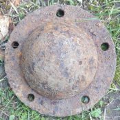 Крышка с ведущего катка Т-34.