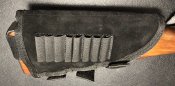 Щека (подщёчник) для приклада Мосина с патронташем на 8 патронов 7.62х54