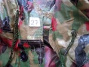 Плащпалатка-пончо дождевик (тент, накидка, навес) камуфляж Alpenflage армии Швейцарии. Б/у (лот №27)