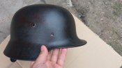 шлем М-35/64 . родной окрас