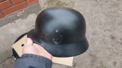 шлем М-35/64 . родной окрас