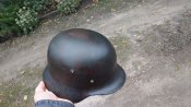 шлем М-35/64 . родной окрас