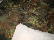 Курка - парка с утеплителем. GR12. Бундесвер, камуфляж флектарн