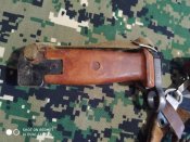 Рукоять штык ножа и ножна без пружины (1 шт.)