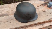 шлем М-35/64 . родной окрас