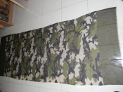 шарф трекінговий, камуфляж зелений.235Х90см.