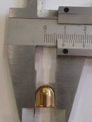 Пістолетна куля 9 мм 9 мм, (18шт),Mak 93 gr (.365)