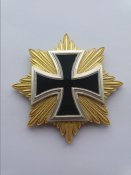Звезда Большого креста Железного креста 1939 года Германия Третий рейх