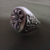 Перстень «Edelweiss-Ring» (1-я горнопехотная дивизия), реплика.