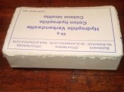 Гидрофильная повязка/ ГДР/ 60-х годов