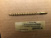 Бронзовый ершик Dewey .22 калибра для чистки нарезного оружия