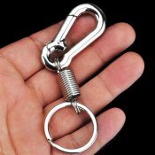 Карабин EDC пружина+кольцо. Блиц