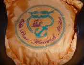 Шкіперка/Seglermütze Prinz Heinrich, замша, розмір 57