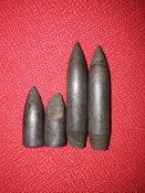 Сердечники от 12,7 мм пуль ДШК