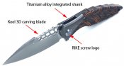 Нож Rike Thor 7 Blue