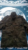 Демисезонная куртка Brandit Men's M-65 Voyager Wool Jacket Woodland