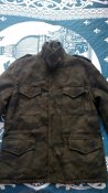 Демисезонная куртка Brandit Men's M-65 Voyager Wool Jacket Woodland