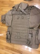Чехол бронежилета SAS Ops body Armour SOLO Tan Osprey RARE Special Forces
