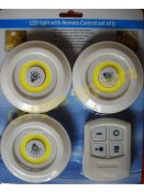 Комплект светодиодных LED светильников BL-1012 COB  с пультом