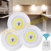 Комплект светодиодных LED светильников BL-1012 COB  с пультом